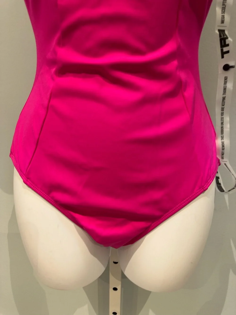 Ta3 Squarey Pink One Piece Swimsuit Bathing Suit XS Regular / Long New with Tag